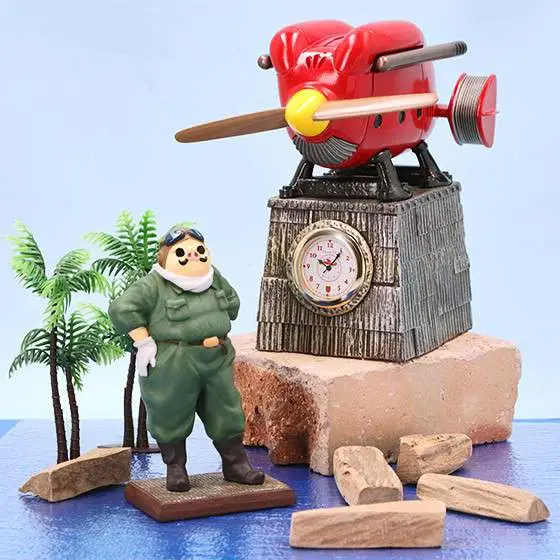 porco rosso marco&savoia table clock