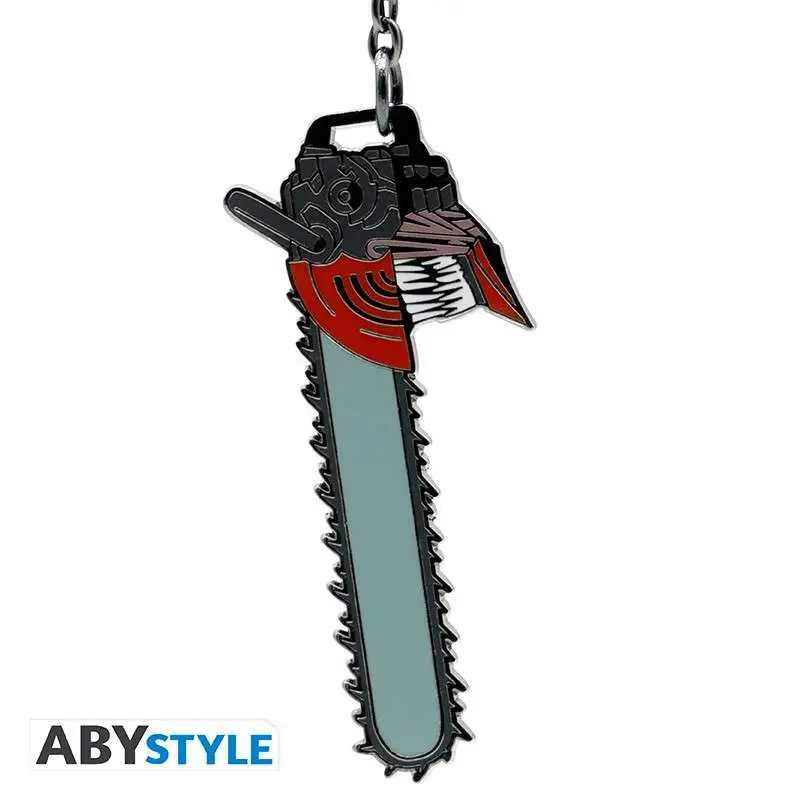 chainsaw man chainsaw man head keychain