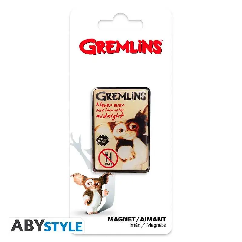 gremlins don't feed after midnight premium magnet