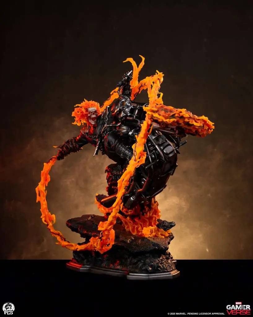 ghost rider 1/3 statue