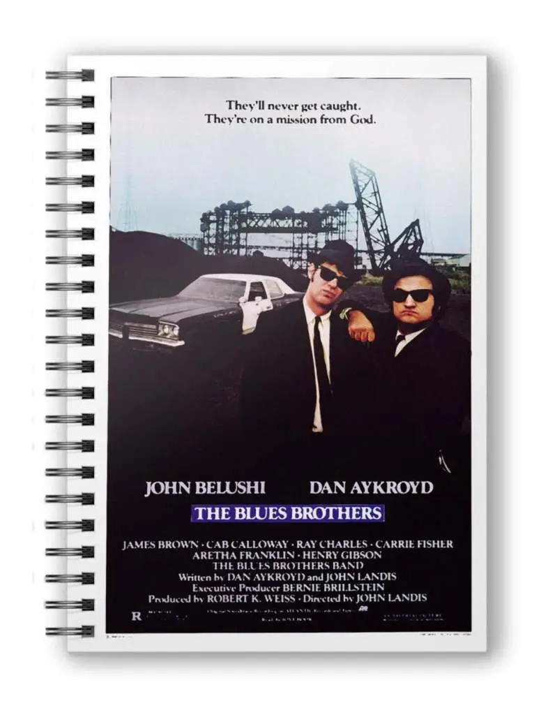 blues brothers mission from god notebook