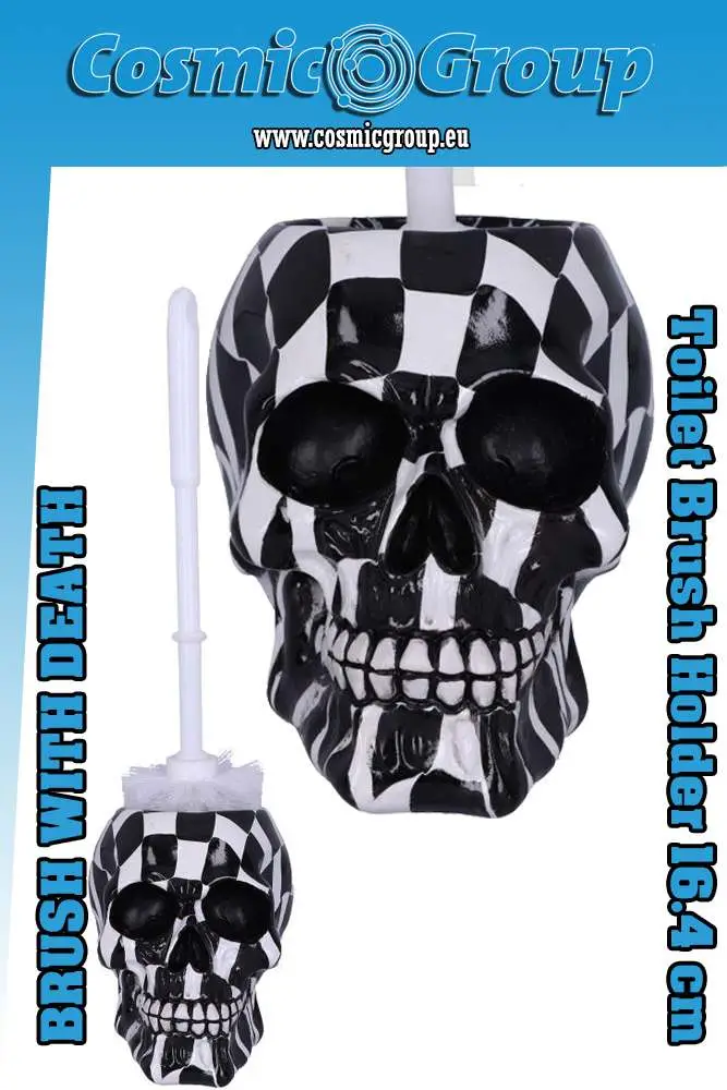 toilet brush with death - harlequin
