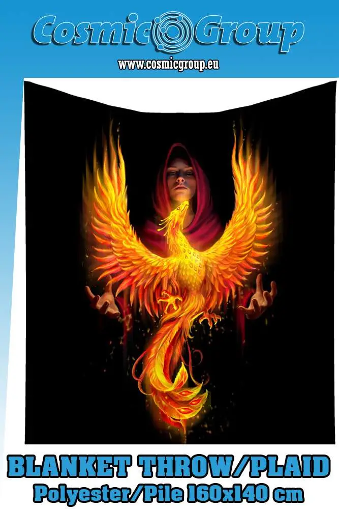 anne stokes phoenix rising blanket
