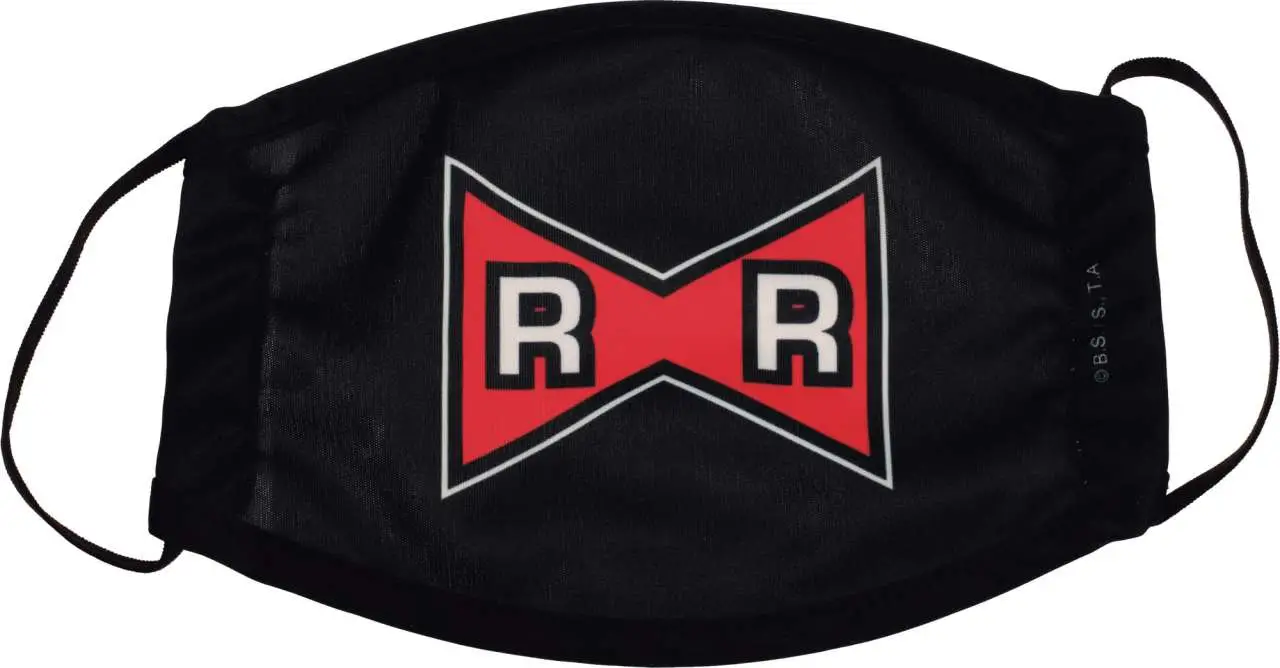 dragon ball red ribbon kids face mask