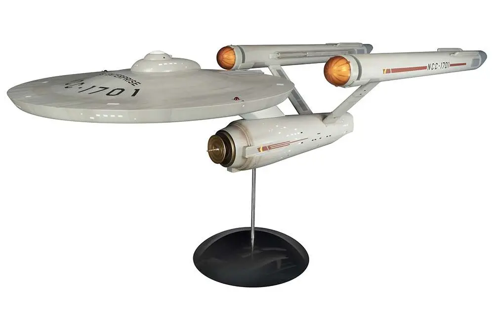star trek tos uss enterprise prebuilt