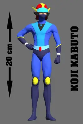 Koji Kabuto 1:10 Vinyl Figure