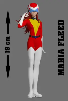 Maria Fleed 1:10 Vinyl Figure