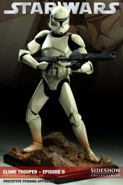sw clone trooper ep 2 prem form statue