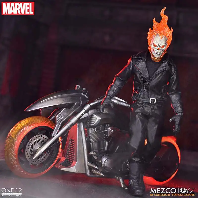 one 12 coll ghost rider & hell cycle set
