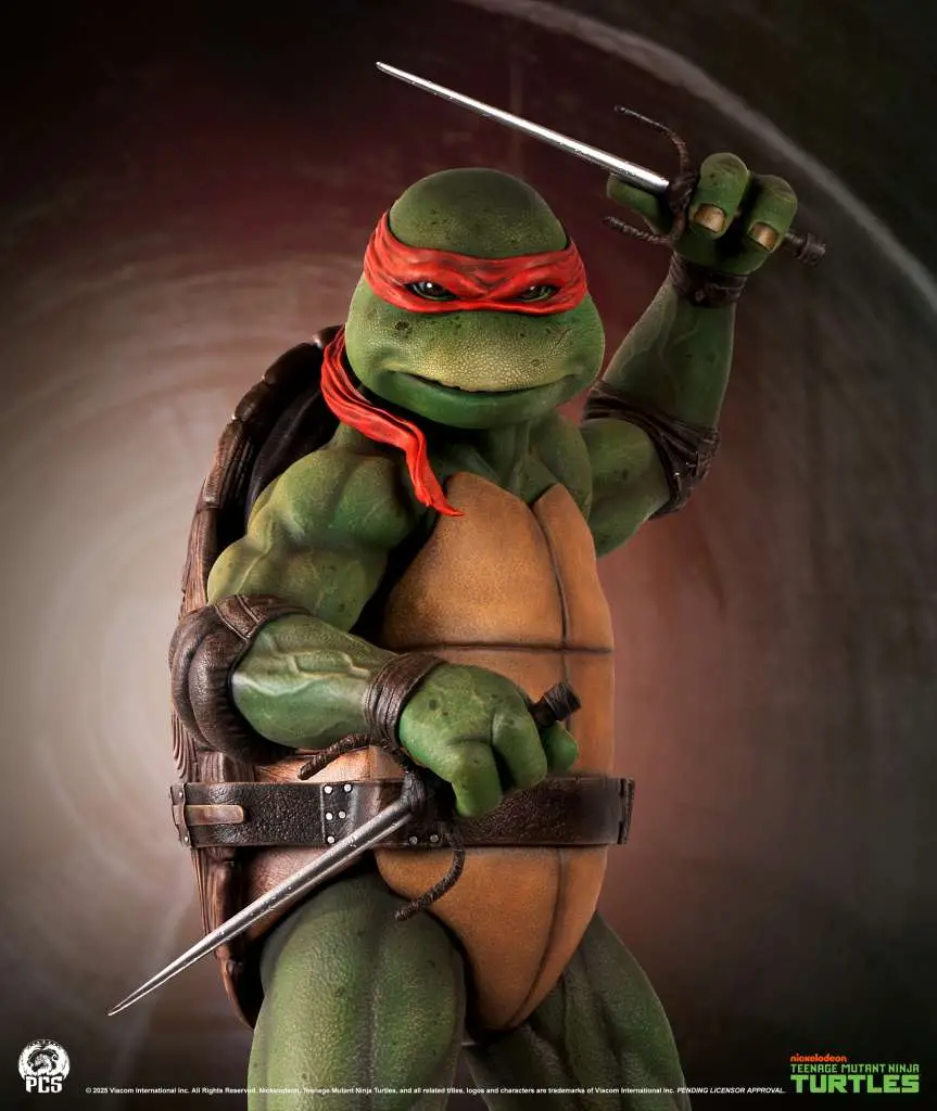 tmnt raphael 1/2 statue