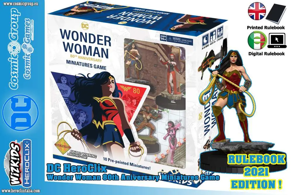dchc wonder woman 80th ann. starter game