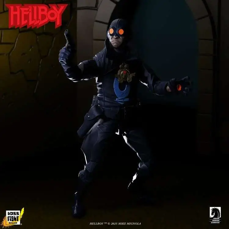 hellboy lobster johnson iron prometheus 1/12 af