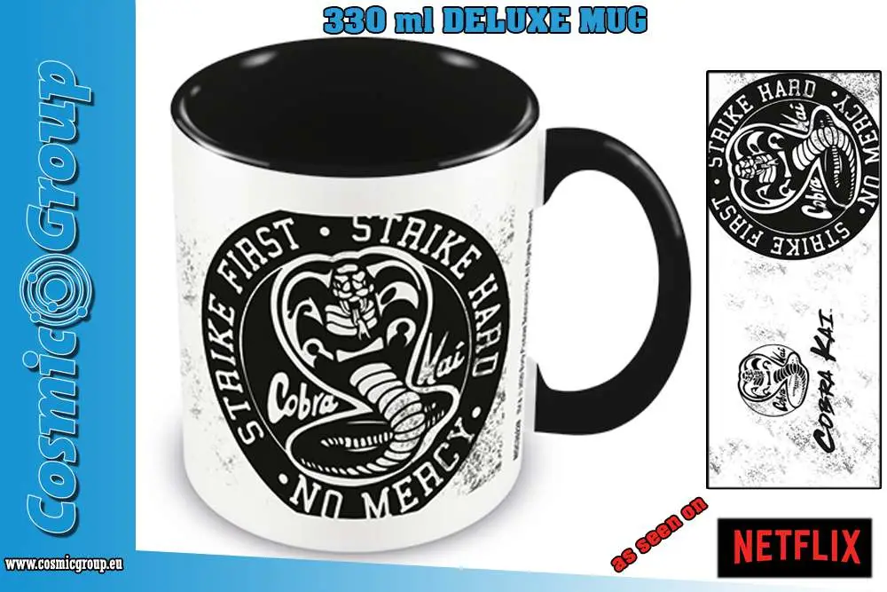 cobra kai - black logo - dlx mug