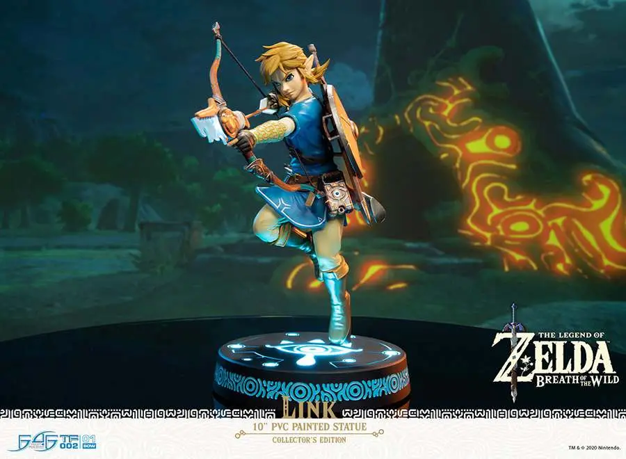 zelda breath o/t wild link collector ed
