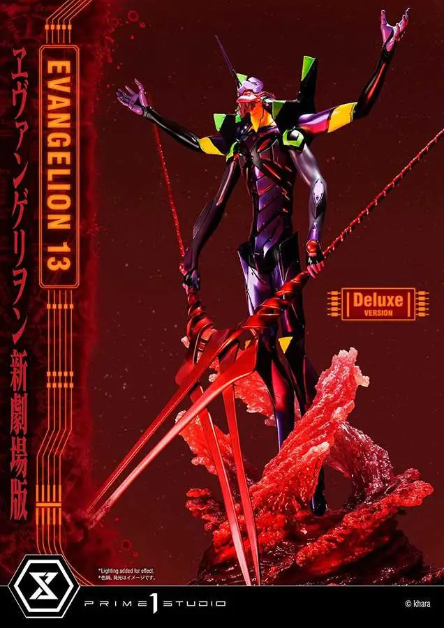 ngevangelion eva unit 13 dlx statue