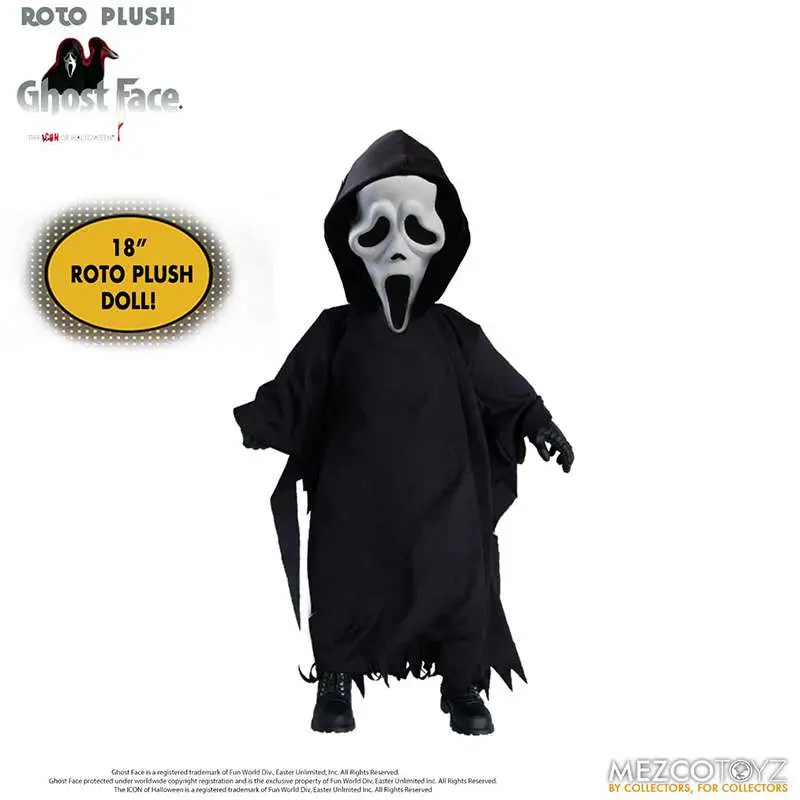 mds roto plush ghost face