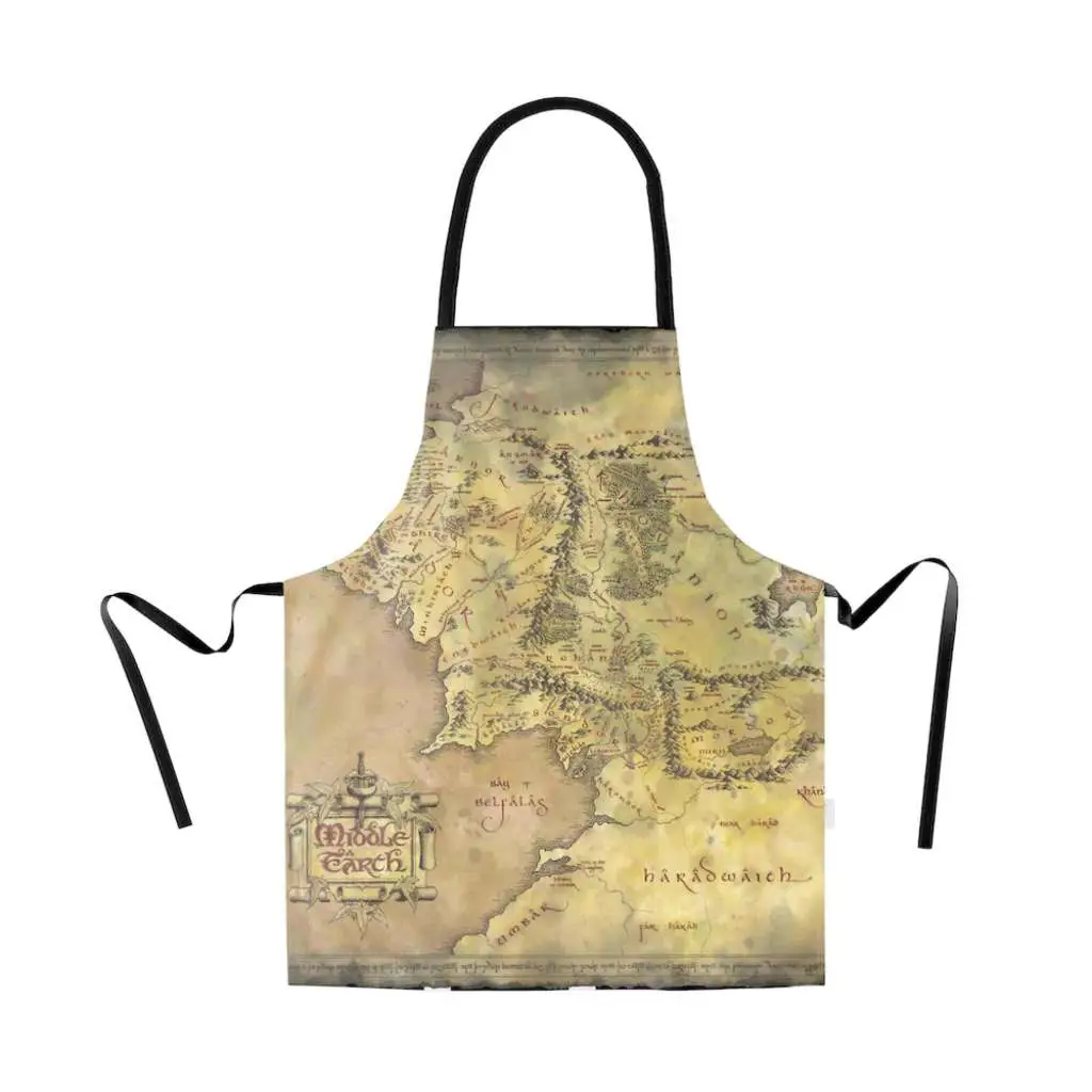 lotr map apron