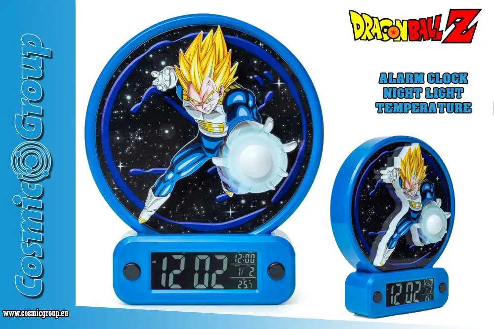 dbz vegeta light up alarm clock