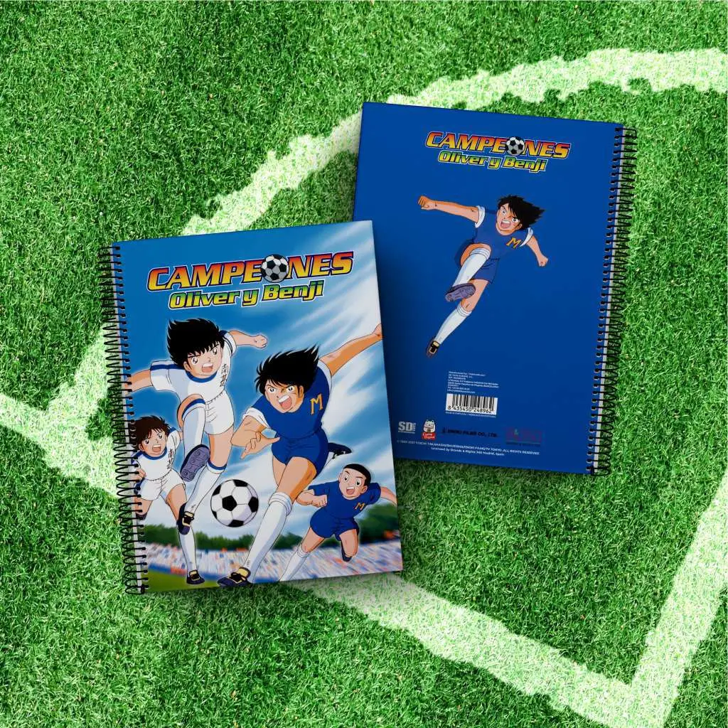 captain tsubasa oliver & kojiro notebook