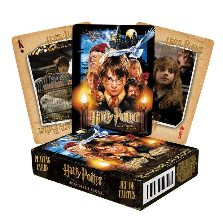 hp sorcerers stone playing cards