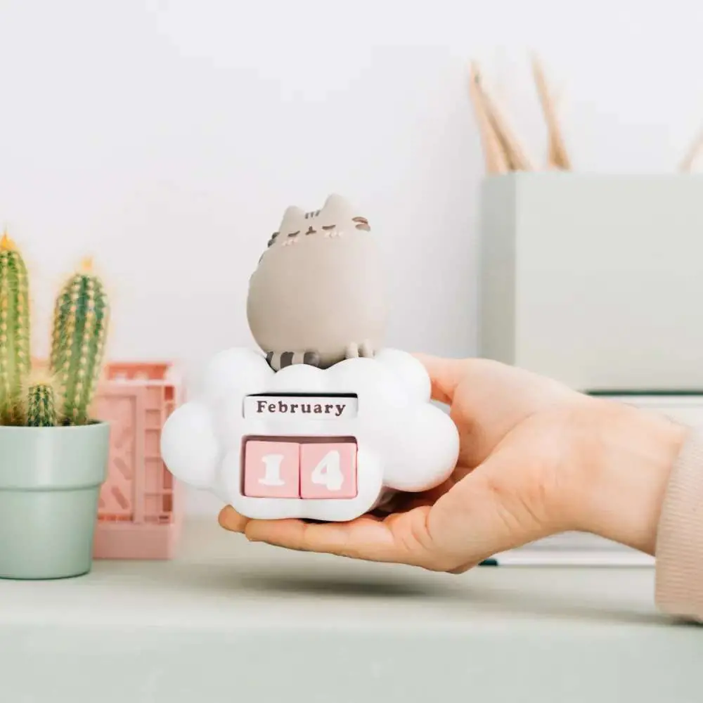 pusheen 3d perpetual calendar