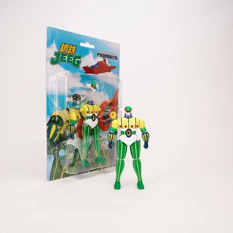 jeeg mini metal fabbrica manga (yellow) action figure