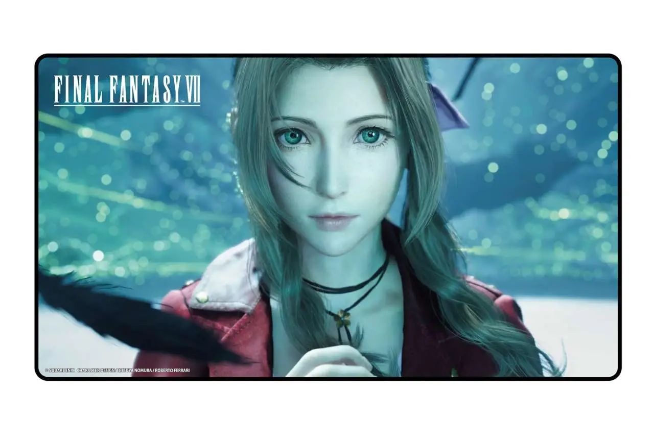 fftcg ffvii aerith playmat