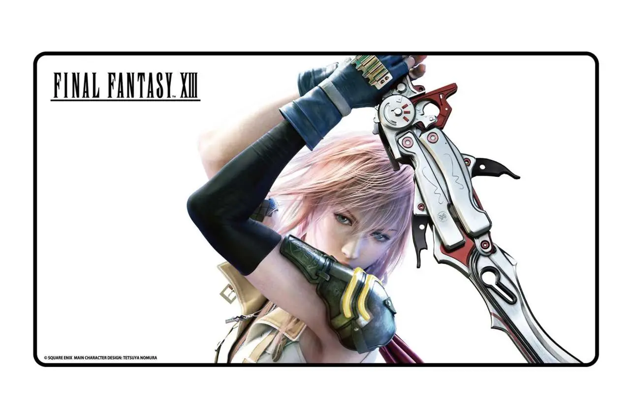 fftcg ff xiii lightning playmat
