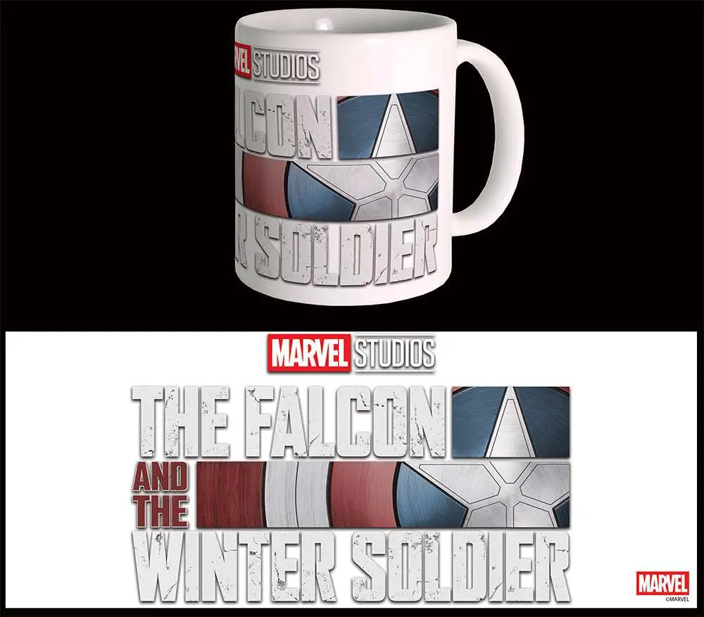 falcon and winter soldier logo mug
