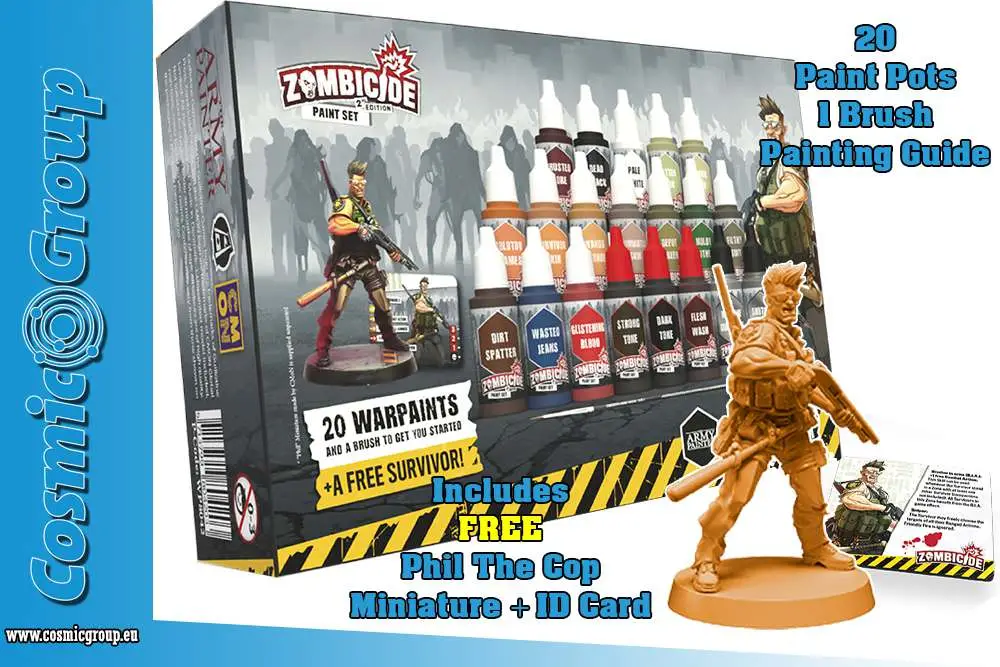 zombicide 2nd ed paint set