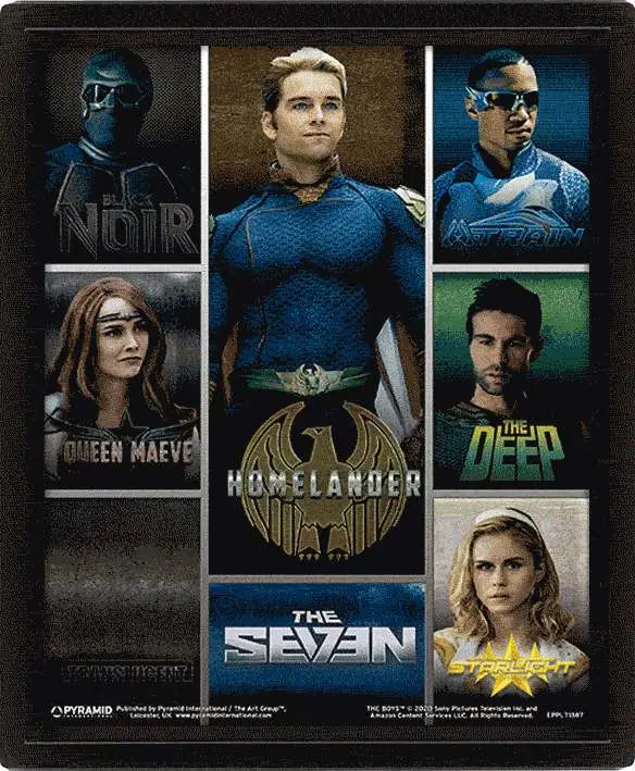 the boys - the seven poster 3d