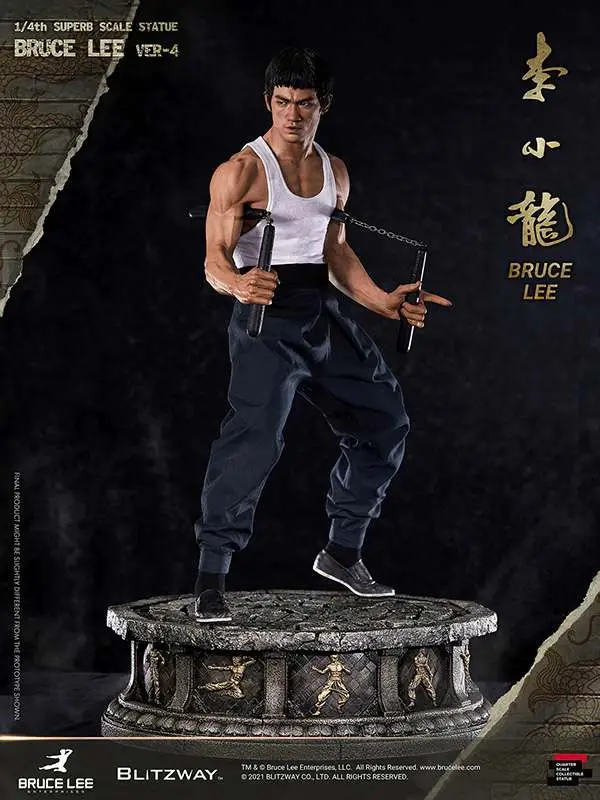 bruce lee superb scale statue