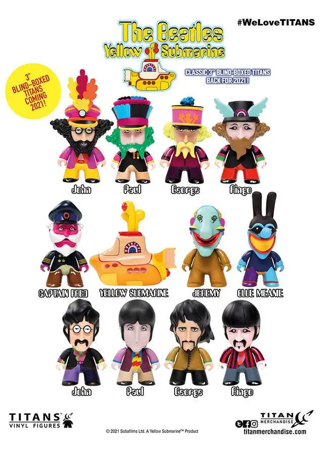 beatles yellow submarine titans dspl(18)