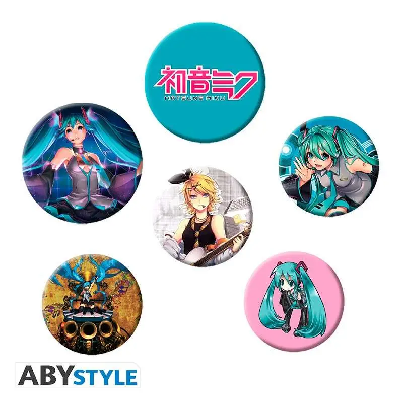 hatsune miku badge pack