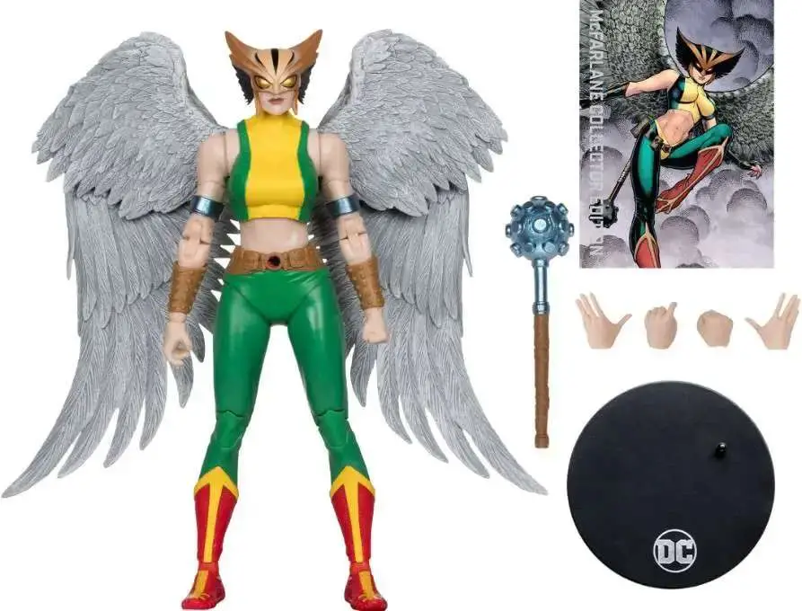 dc multiverse wave 11 hawkgirl justice league of america af