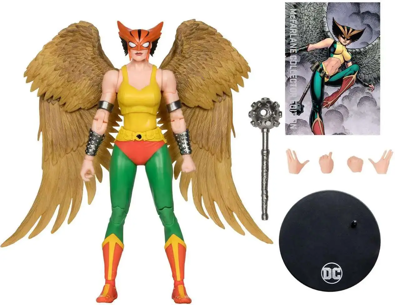 dc multiverse wave 11 hawkgirl justice league of america variant af