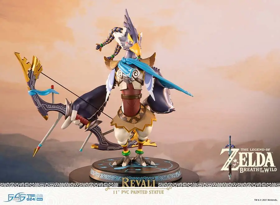 zelda breath of the wild revali statue