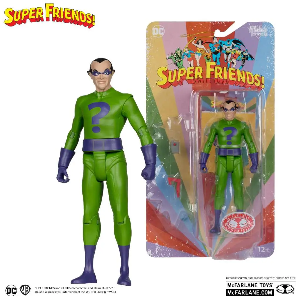 dc retro super friends serie 1 riddler af