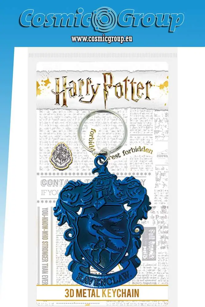harry potter ravenclaw metal keychain