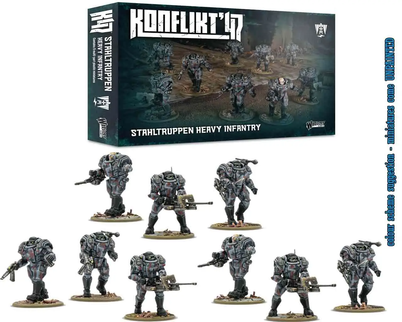 konflikt '47 new edition 2025 stahltruppen heavy infantry