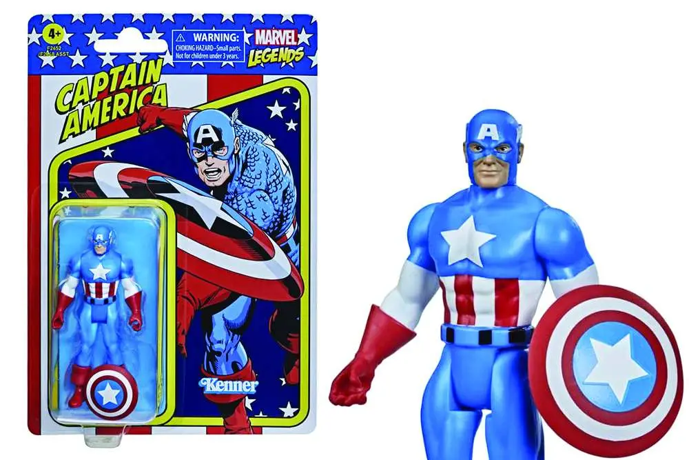 marvel legends retro captain america  af