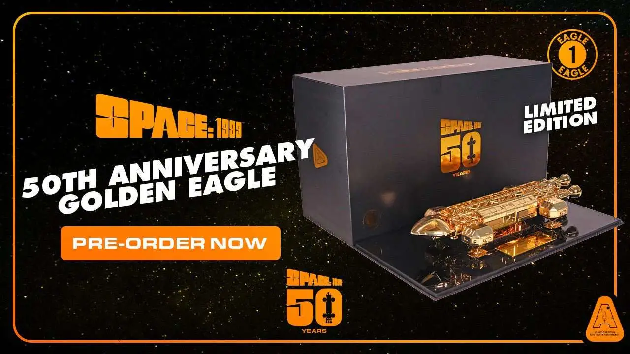 space 1999 50th anniversary golden eagle