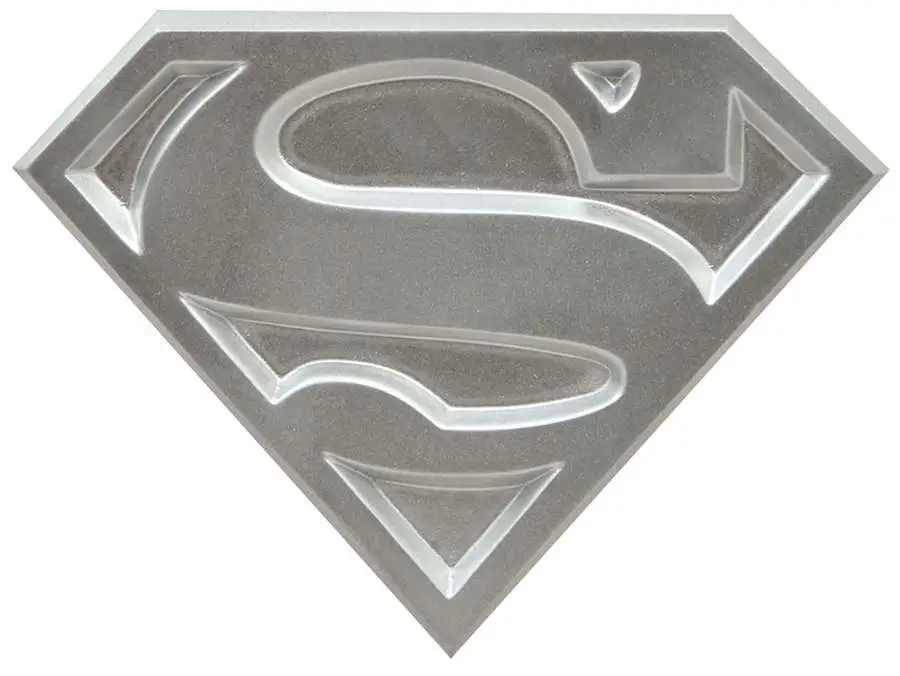 superman animated ser logo bottle opener
