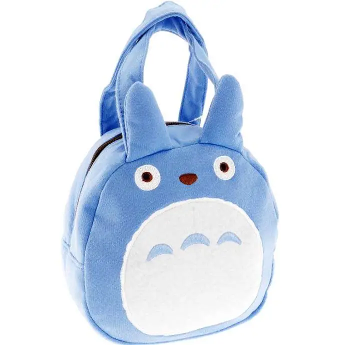 totoro blue lunch bag