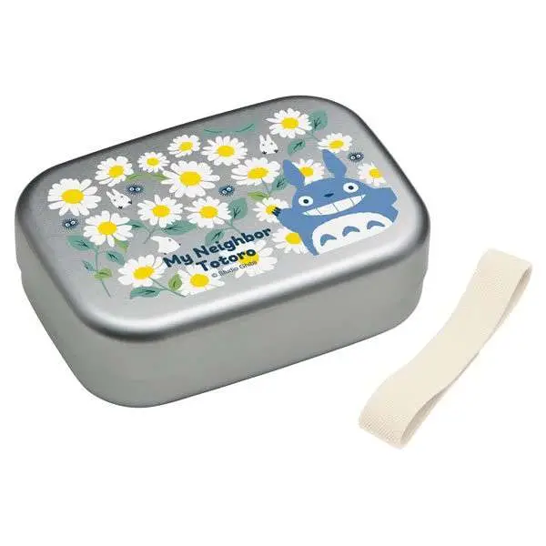totoro daisies aluminium bento