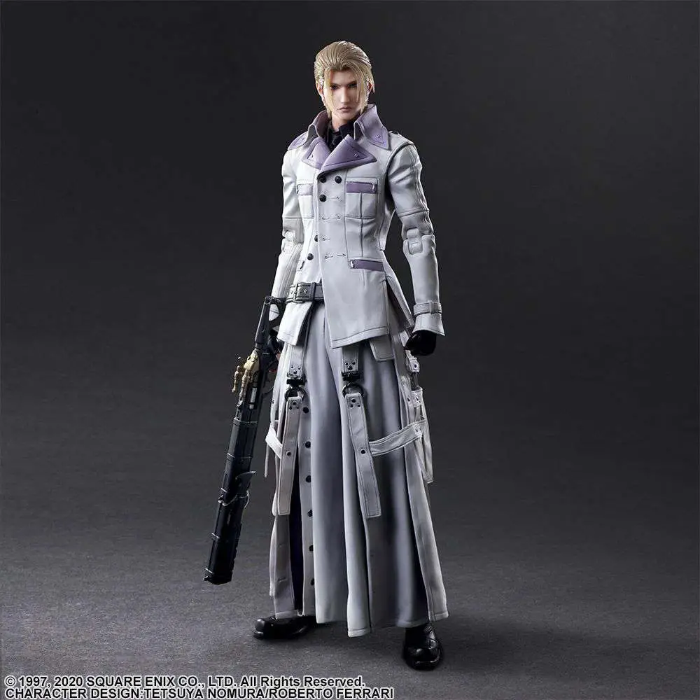 ff vii remake rufus shinra play arts kai