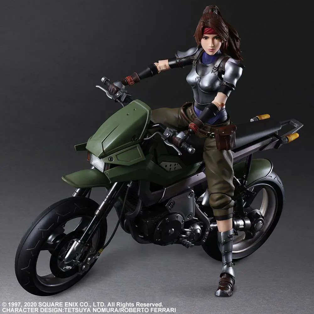 ff vii remake jessie & motorcycle pak