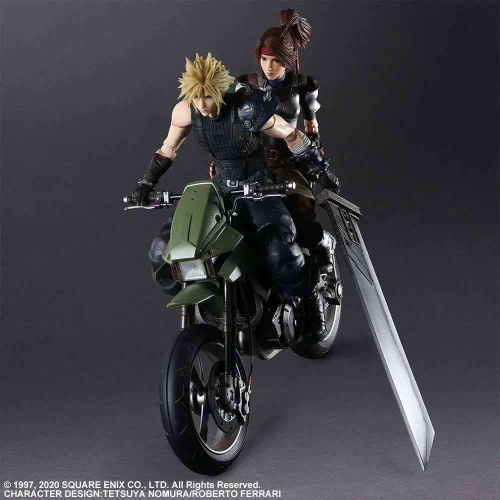 ff vii remake cloud jessie & motor pak
