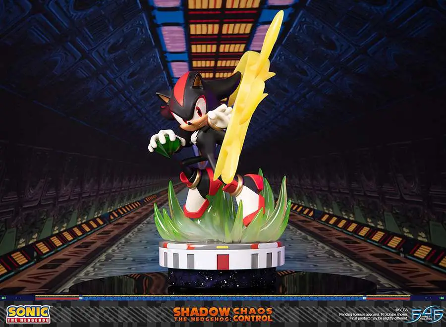 sonic shadow chaos control statue