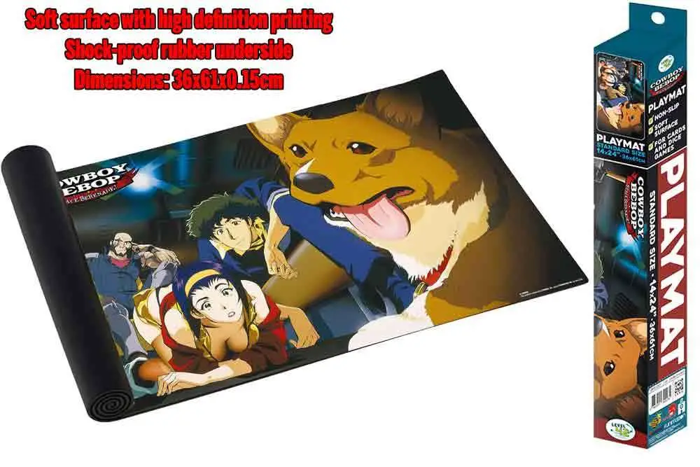 cowboy be bop playmat sword fish team